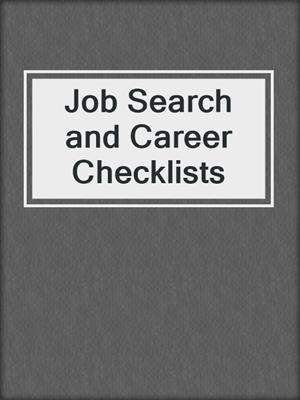 Job Search and Career Checklists