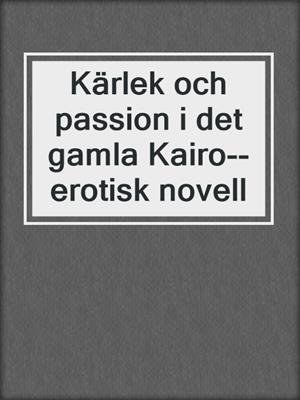 cover image of Kärlek och passion i det gamla Kairo--erotisk novell