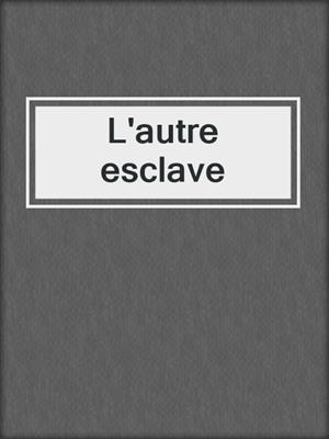cover image of L'autre esclave