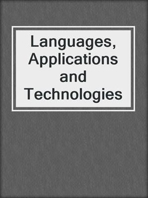 Languages, Applications and Technologies