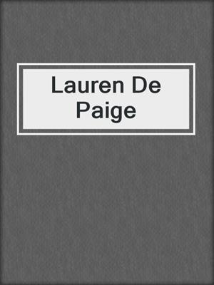 cover image of Lauren De Paige