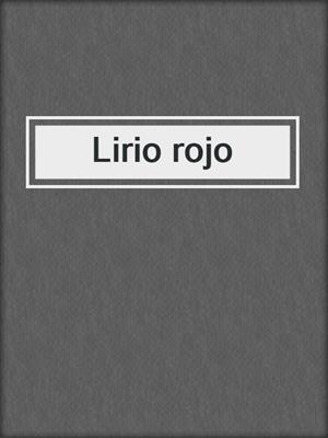Lirio rojo