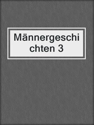 cover image of Männergeschichten 3