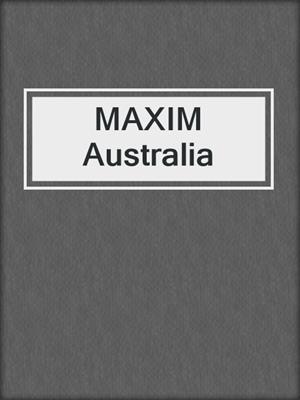 cover image of MAXIM Australia