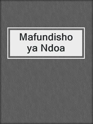 cover image of Mafundisho ya Ndoa