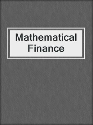 Mathematical Finance
