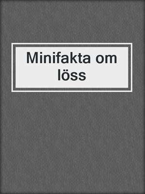 Minifakta om löss