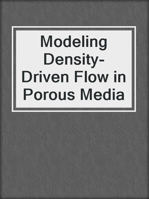 Modeling Density-Driven Flow in Porous Media
