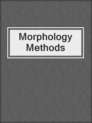 Morphology Methods