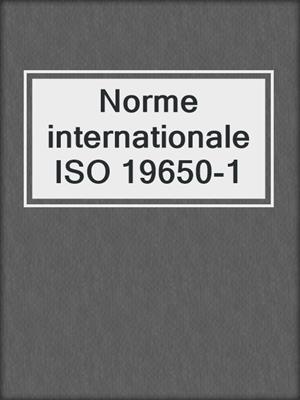 Norme internationale ISO 19650-1