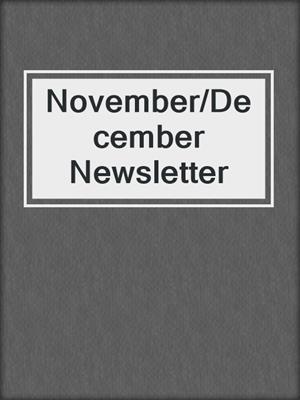 November/December Newsletter