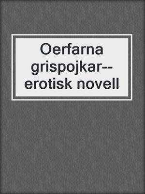 Oerfarna grispojkar--erotisk novell