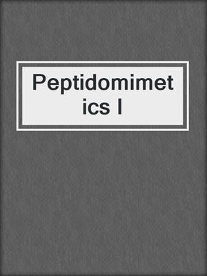 Peptidomimetics I