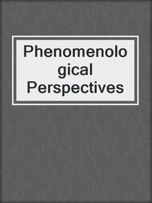 Phenomenological Perspectives
