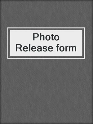 Photo Release form