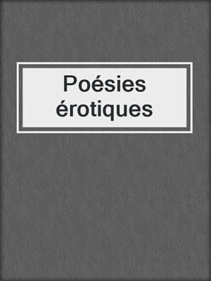 Poésies érotiques