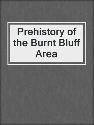 Prehistory of the Burnt Bluff Area