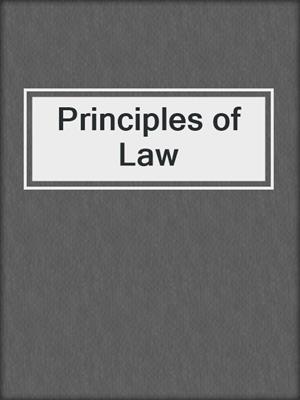 Principles of Law
