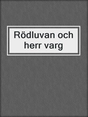 Rödluvan och herr varg