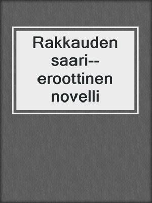 Rakkauden saari--eroottinen novelli
