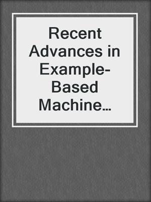 Recent Advances in Example-Based Machine Translation