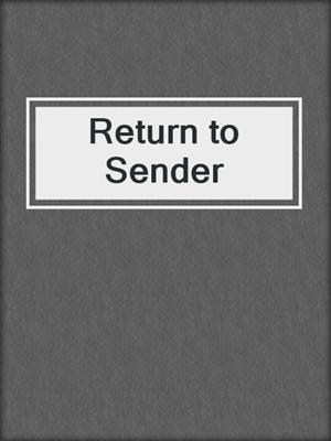 cover image of Return to Sender