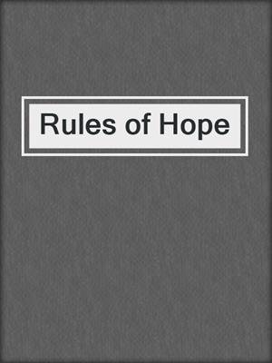 Rules of Hope