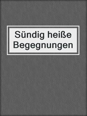 cover image of Sündig heiße Begegnungen