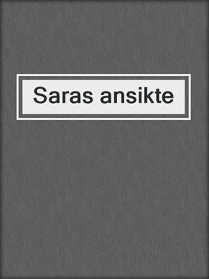 cover image of Saras ansikte