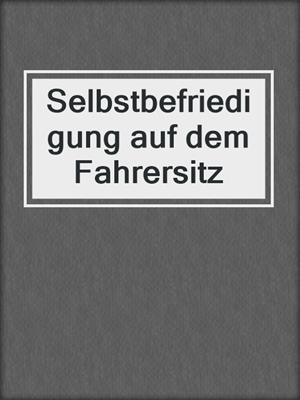 cover image of Selbstbefriedigung auf dem Fahrersitz