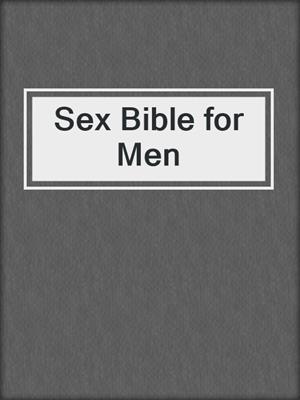 cover image of Sex Bible for Men