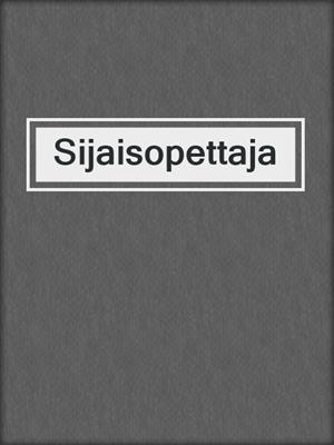 Sijaisopettaja