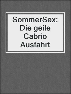 cover image of SommerSex: Die geile Cabrio Ausfahrt