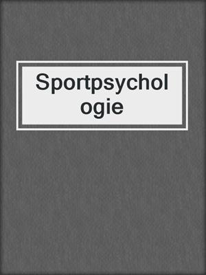 Sportpsychologie