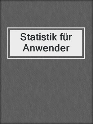 Statistik für Anwender