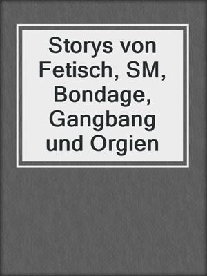 cover image of Storys von Fetisch, SM, Bondage, Gangbang und Orgien
