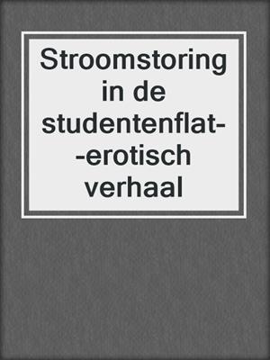 cover image of Stroomstoring in de studentenflat--erotisch verhaal