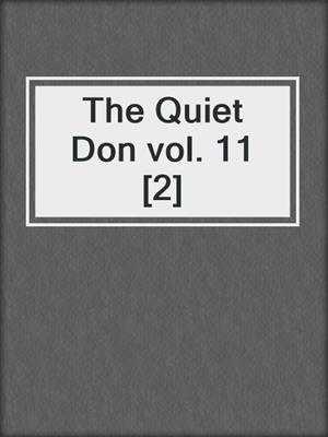 The Quiet Don vol. 11 [2]