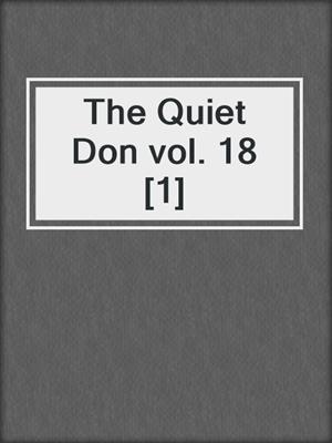The Quiet Don vol. 18 [1]