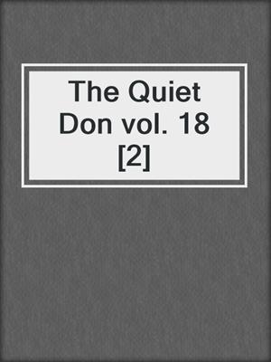 The Quiet Don vol. 18 [2]
