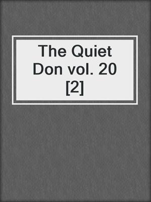 The Quiet Don vol. 20 [2]