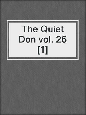 The Quiet Don vol. 26 [1]