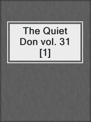 The Quiet Don vol. 31 [1]