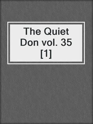 The Quiet Don vol. 35 [1]