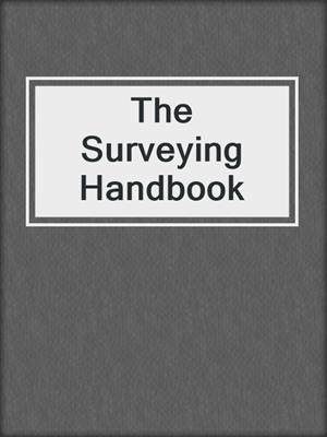 The Surveying Handbook