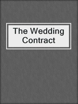 cover image of The Wedding Contract