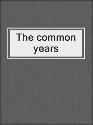The common years