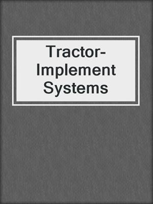 Tractor-Implement Systems