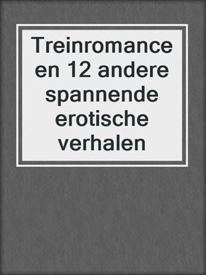 cover image of Treinromance en 12 andere spannende erotische verhalen