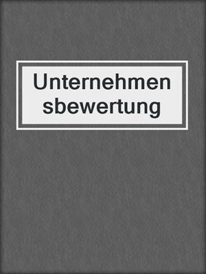 Unternehmensbewertung